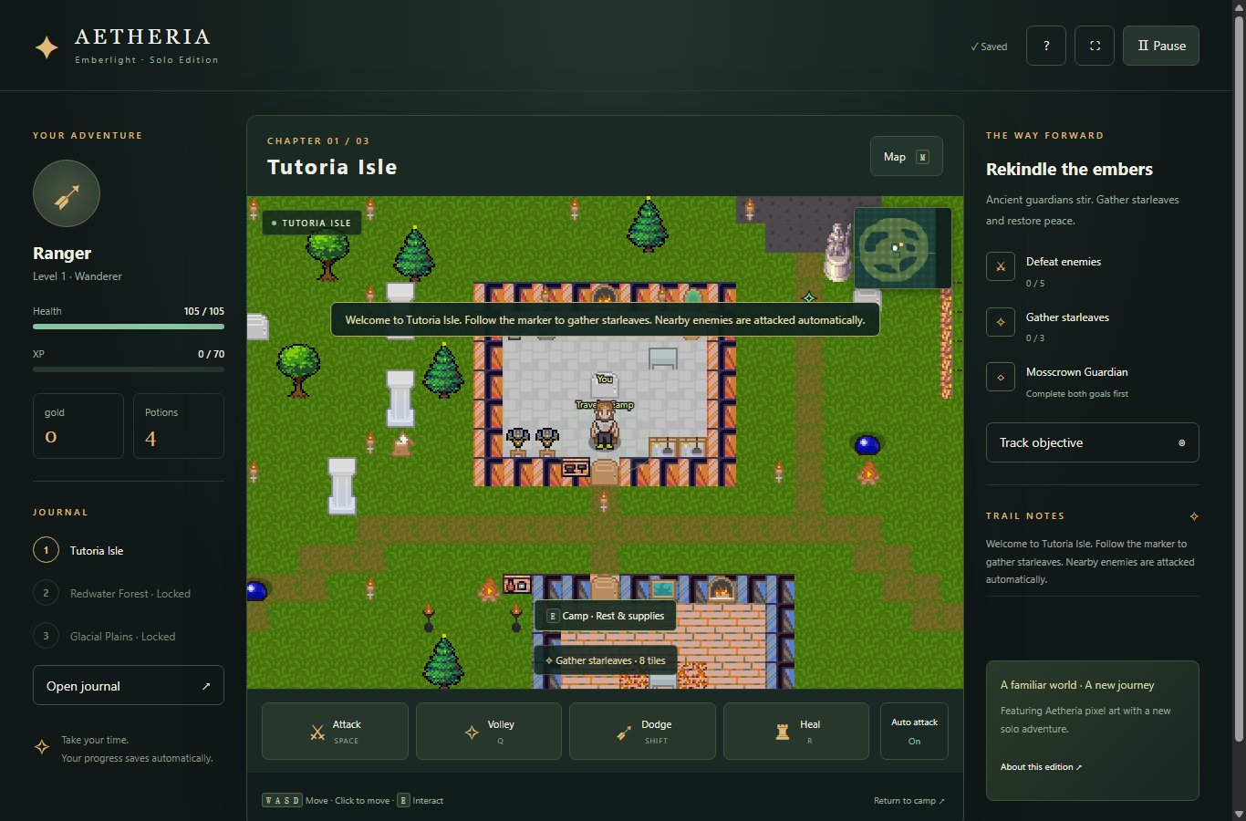 Aetheria Online gameplay